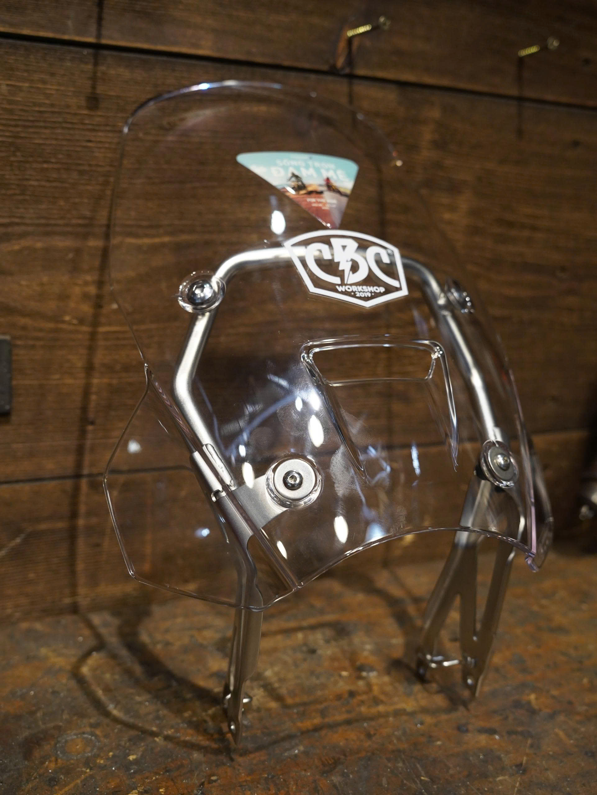 Kính gió Triumph Scrambler 1200 màu bạc - 480 KG