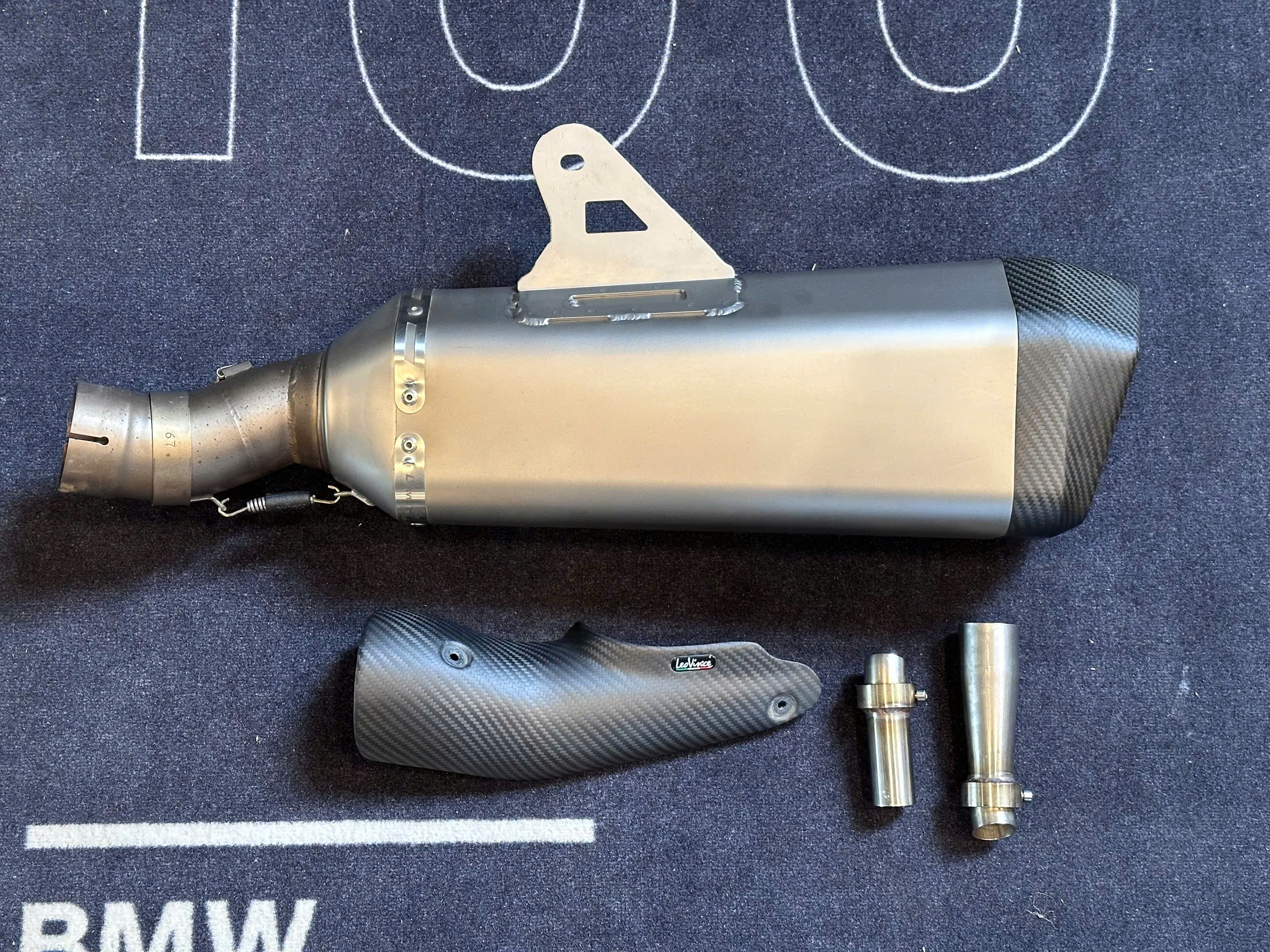 Pô LeoVince Slip On Lv-12 cho Bmw Gs/Gsa 1250 Titanium - 506