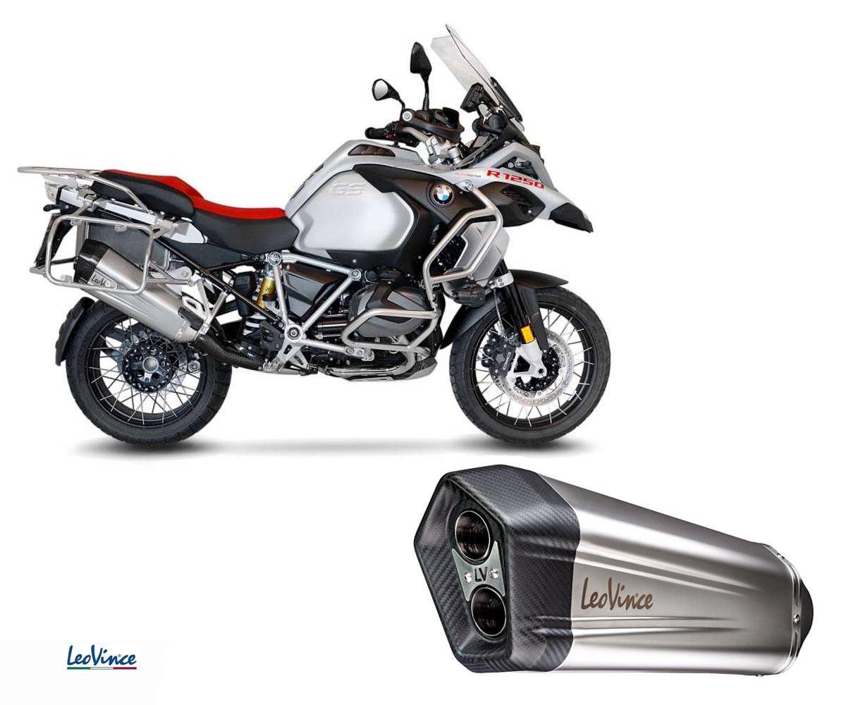 Pô LeoVince Slip On Lv-12 cho Bmw Gs/Gsa 1250 Titanium - 506