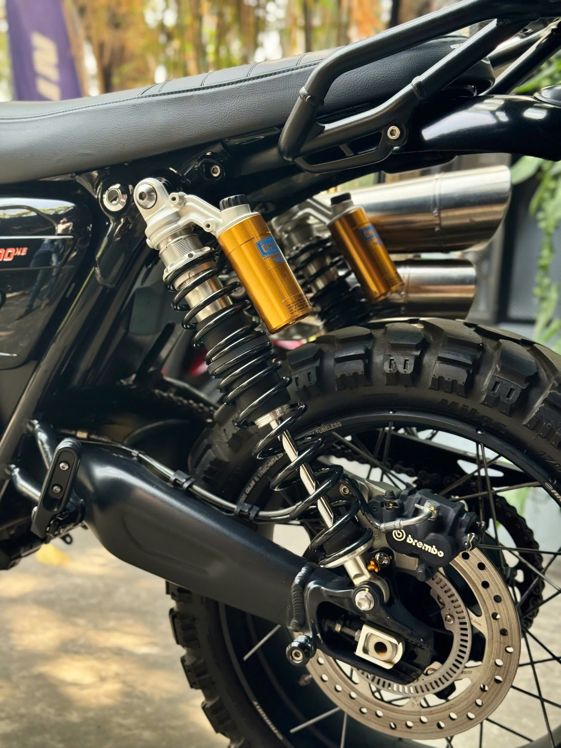 Phuộc sau Ohlins cho Triumph Scrambler 1200 - 608KG