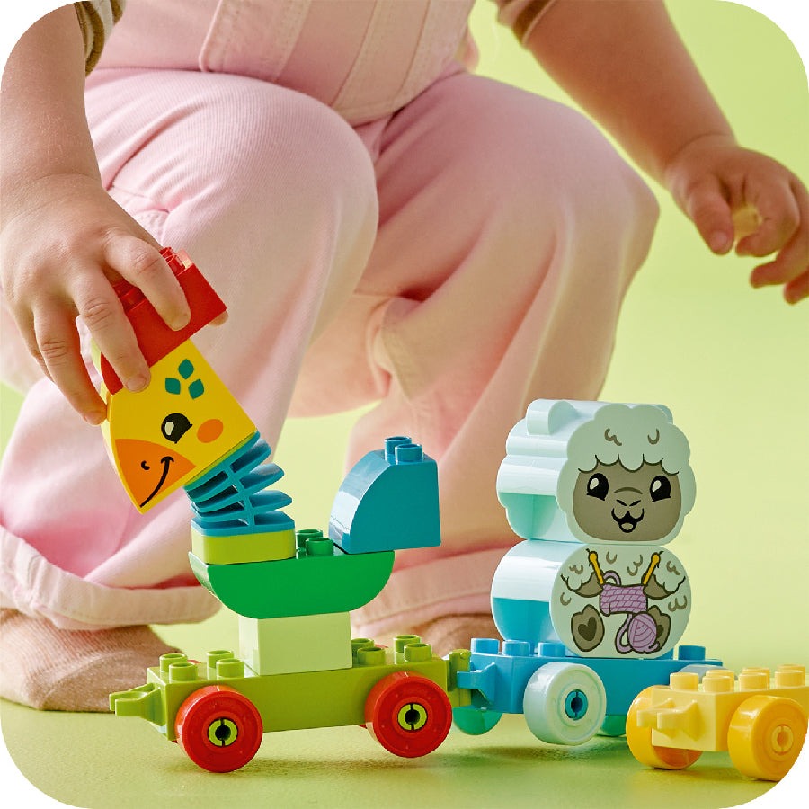 Đồ chơi lắp ráp Tàu lửa động vật LEGO DUPLO 10412