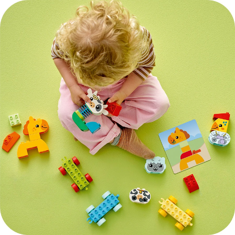 Đồ chơi lắp ráp Tàu lửa động vật LEGO DUPLO 10412