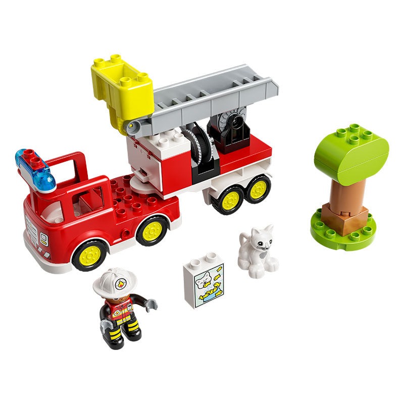 Đồ Chơi Lắp Ráp Xe Cứu Hỏa LEGO DUPLO 10969