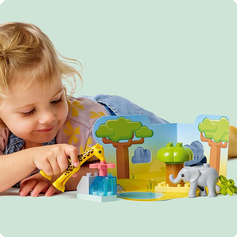 Đồ Chơi Lắp Ráp Khám Phá Thế Giới Động Vật Châu Phi LEGO DUPLO 10971