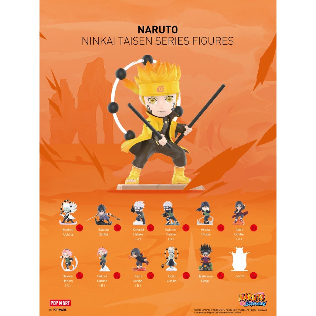 Mô Hình Naruto Ninkai Taisen POP MART 6941848247599