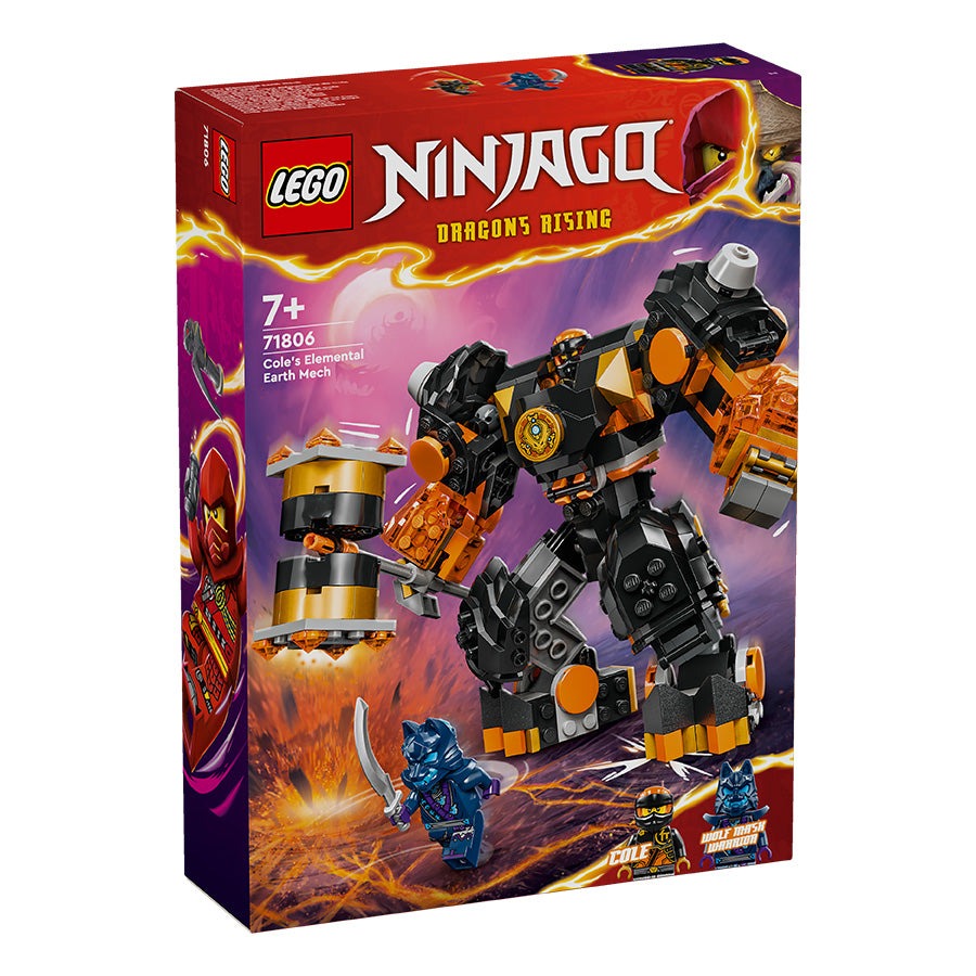 Đồ chơi lắp ráp Chiến giáp của Cole LEGO NINJAGO 71806