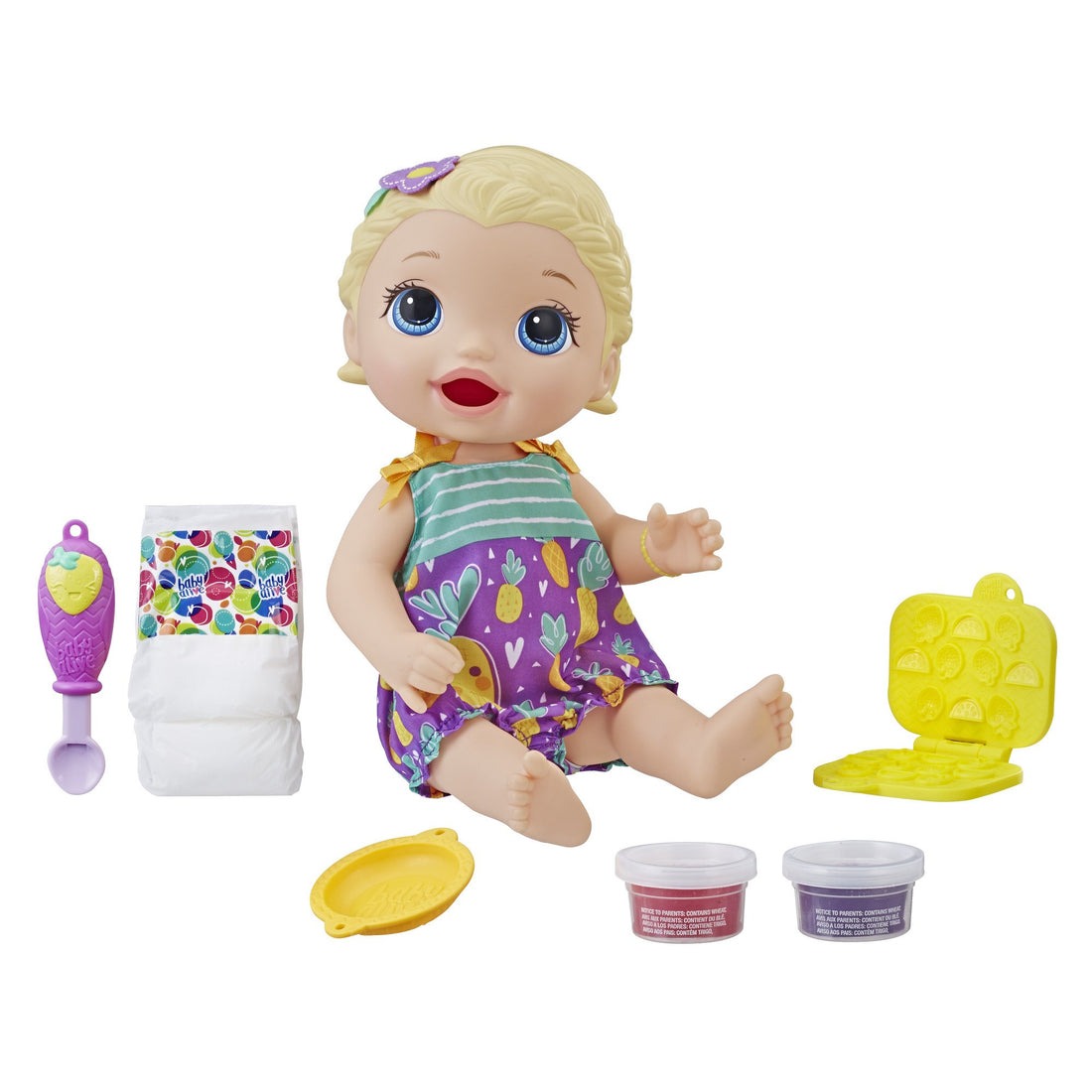 Bé Lily tập ăn dặm BABY ALIVE E5841