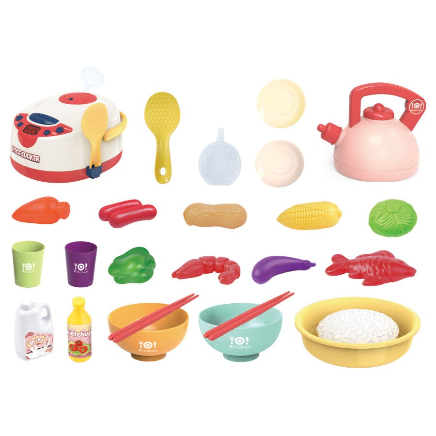 Bộ nồi cơm điện mini Đỏ SWEET HEART SH8814