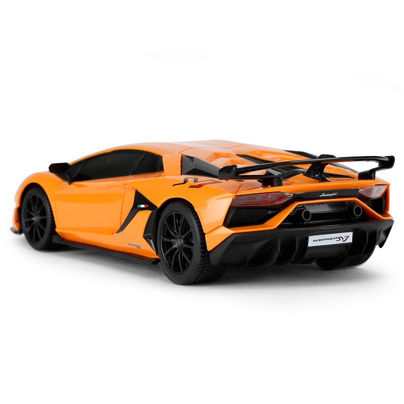 Xe điều khiển 1:24 Lamborghini Aventador SVJ màu Cam RASTAR R96100