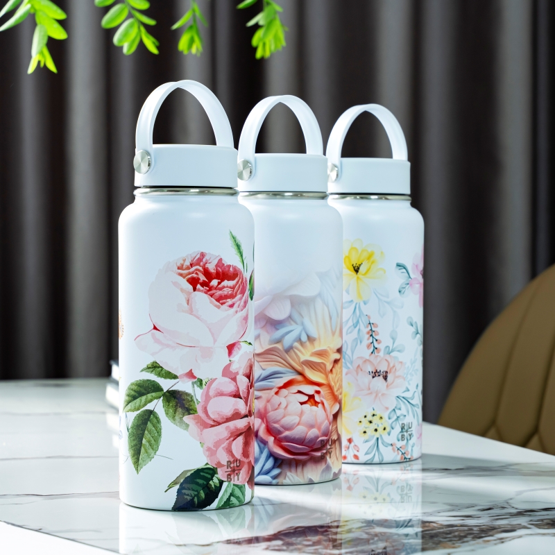 Bình giữ nhiệt RB01000H3D - Hoa Hồng Pháp