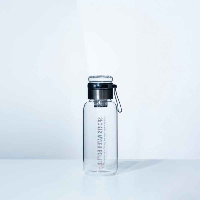 Bình thủy tinh cao cấp 1000ml, nắp làm cốc