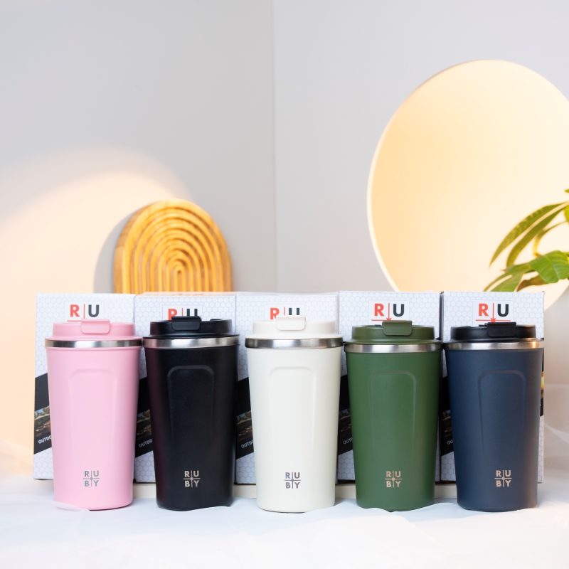 Cốc giữ nhiệt R01510 - Màu lam