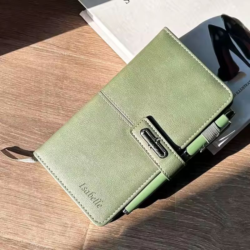 Bộ quà tặng doanh nghiệp sang trọng Bình giữ nhiệt và Sổ tay Ruby