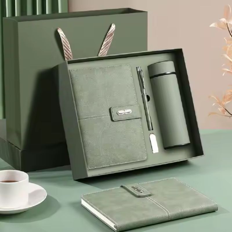 Bộ văn phòng phẩm Sổ tay,  giữ nhiệt và Bút Ruby