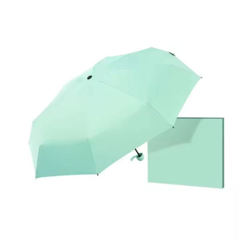 Quà tặng mùa hè Quạt mini Ô dù in logo Ruby