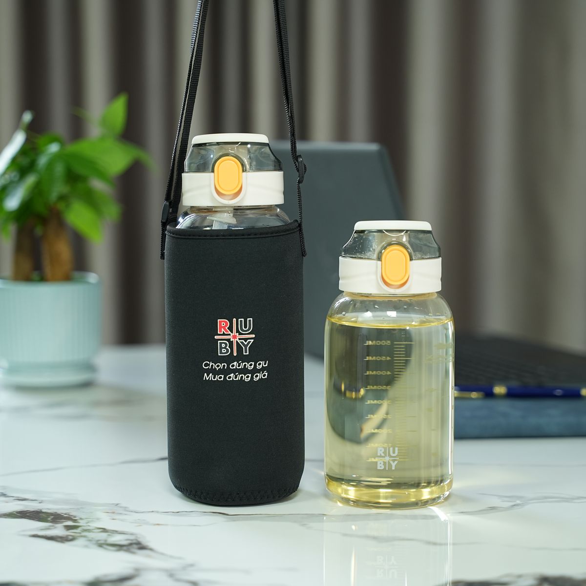 Bình thủy tinh chia vạch tiện lợi