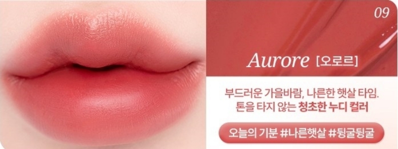 Forencos Soak Tattoo Tint Màu 09 Aurore 3.1ml