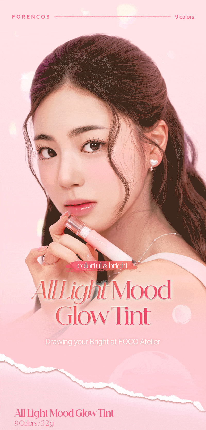 Son Môi Forencos Alllight Mood Velvet Tint 3.2g Màu V09 Chouette
