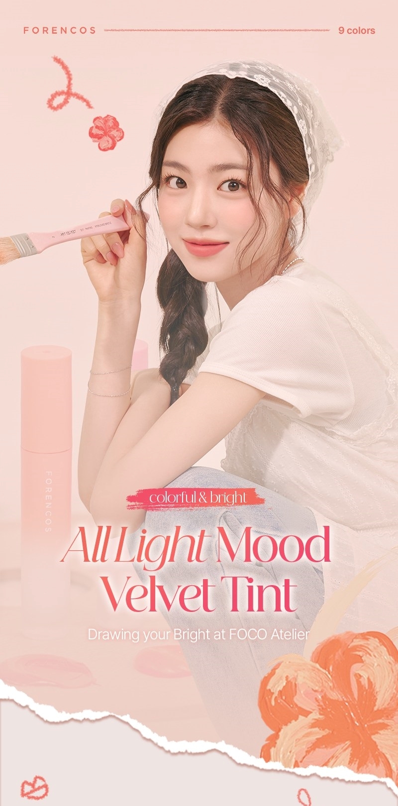 Forencos All Light Mood Velvet Tint Màu V02 Misty