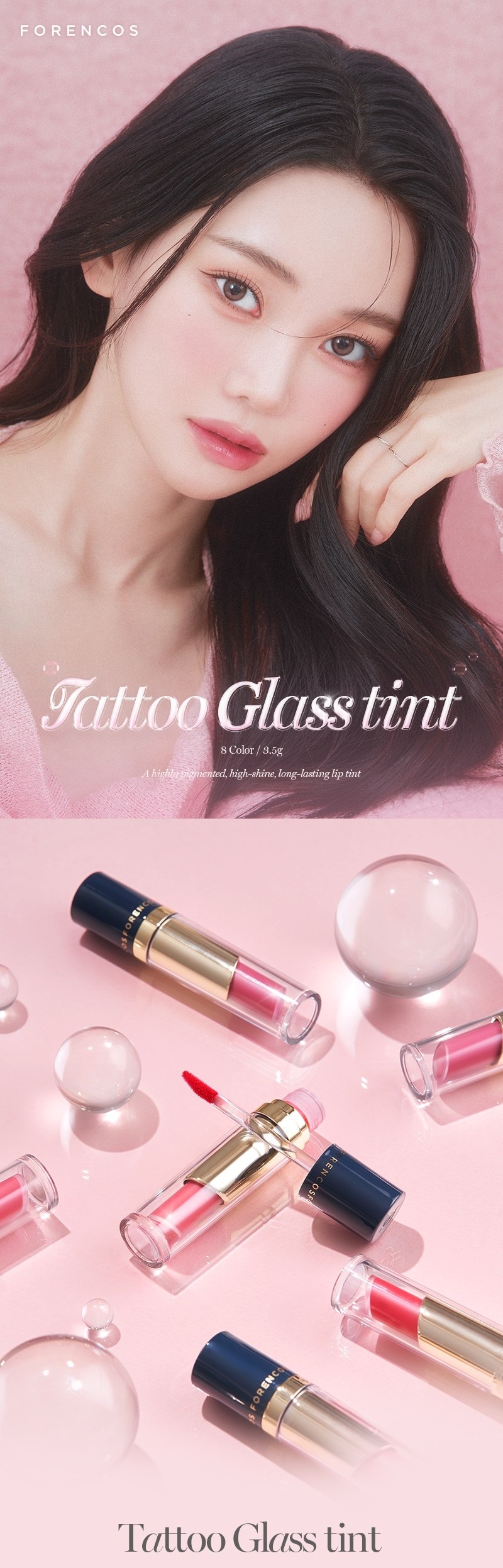 Son Môi Forencos Tattoo Glass Tint Màu 08 Allure