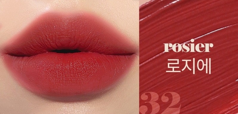 Son Tint Forencos Tattoo Medium Velvet Tint 32 Rosier Cao Cấp