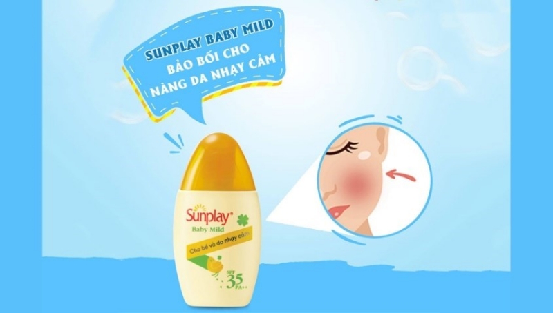 Sữa Chống Nắng Cho Bé Sunplay Baby Mild SPF35 PA++