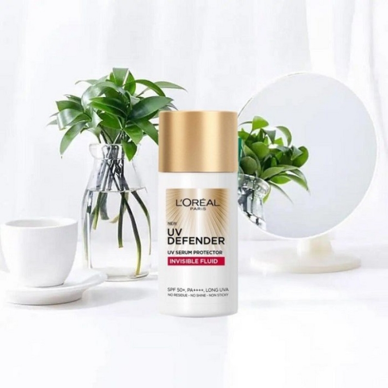 Kem Chống Nắng L'Oreal Paris X20 UV Defender Serum Invisible Fluid