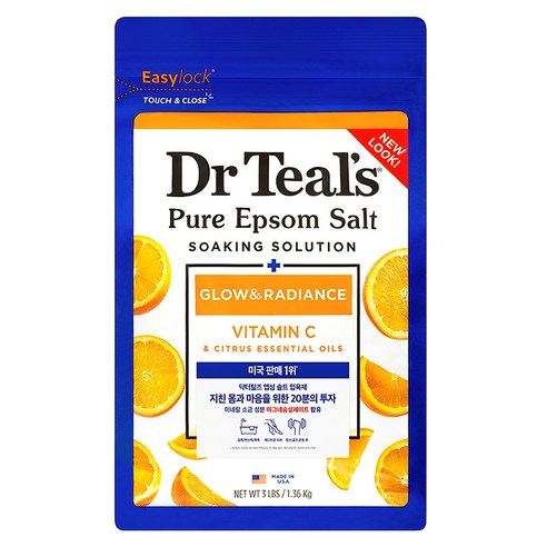 Muối Epsom tắm Vitamin C Dr. Teal's