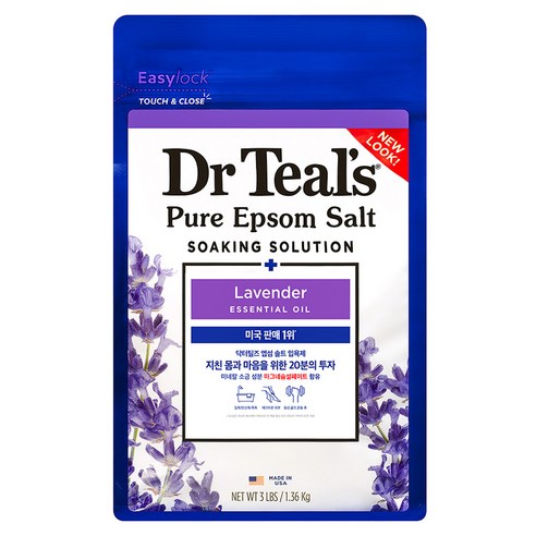 Muối tắm Epsom Dr. Teal's Lavender