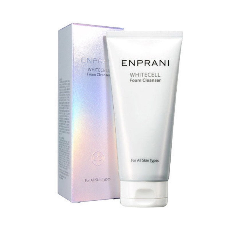 Sữa Rửa Mặt Tạo Bọt Trắng Da Enprani Whitecell
