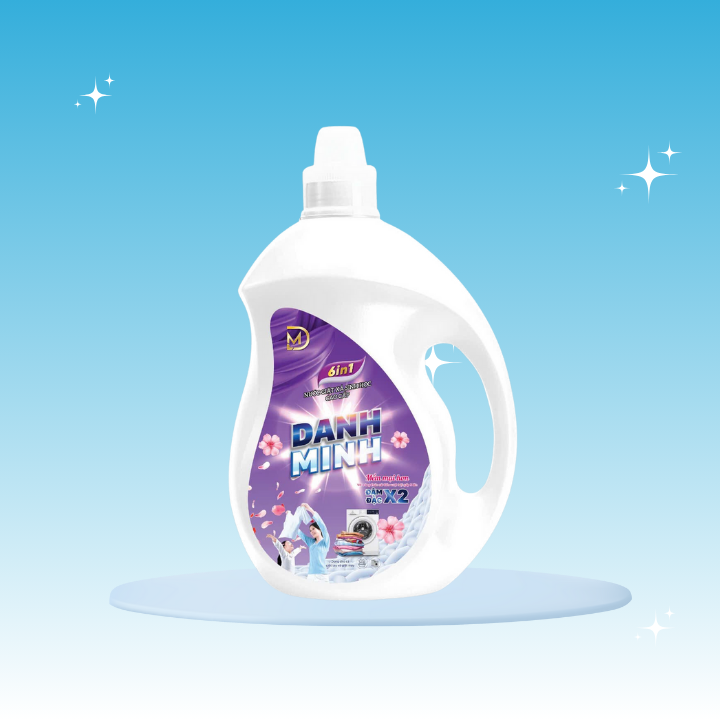 Nước giặt xả sinh học cao cấp hương comfor 3.6L