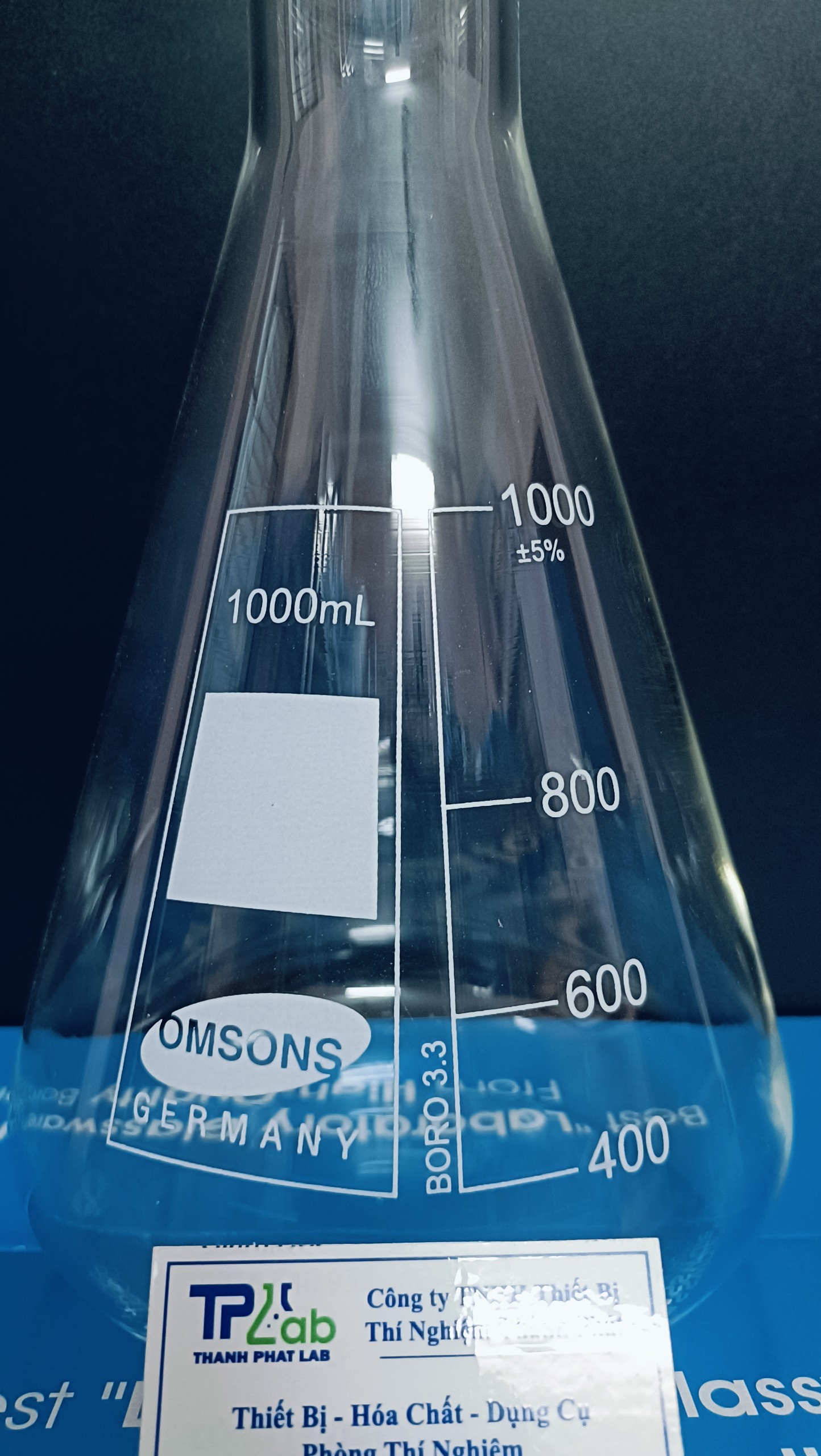 Bình tam giác 1000ml, Hãng OMSONS GERMANY