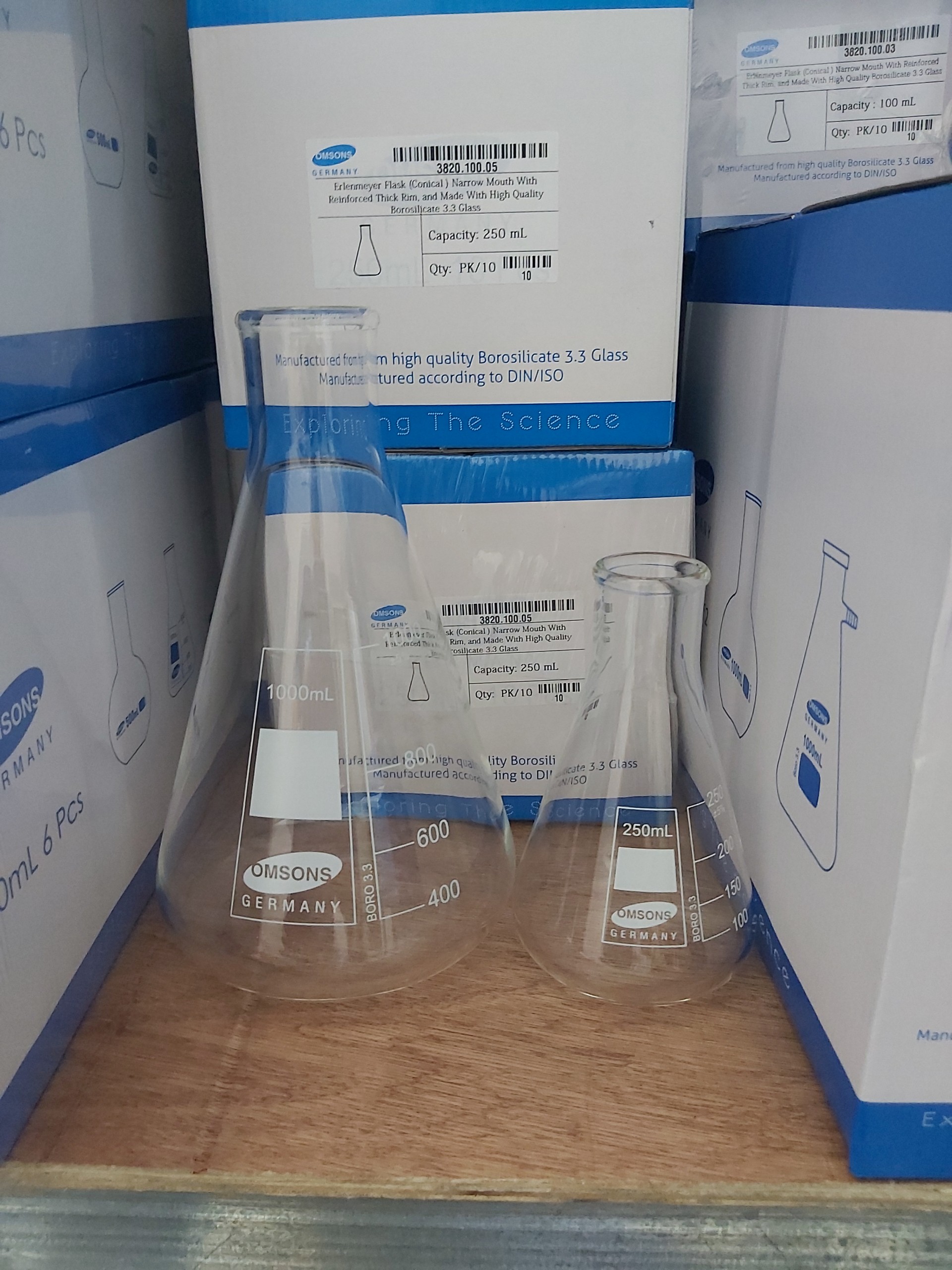 Bình tam giác 1000ml, Hãng OMSONS GERMANY
