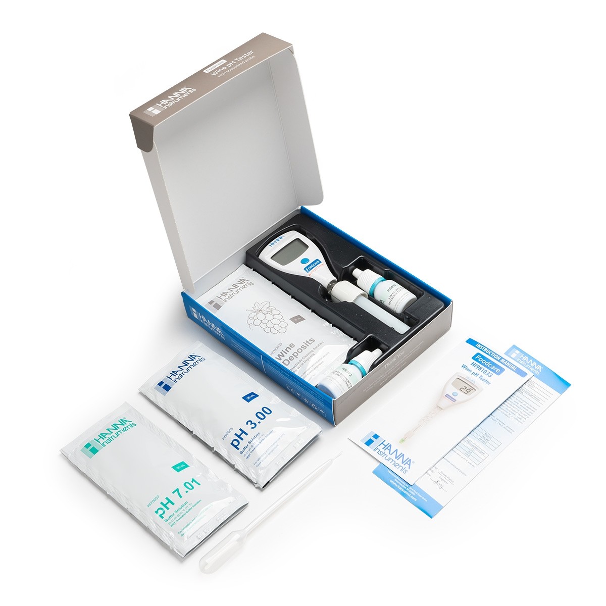 Bút đo pH trong rượu HI981033, Hãng Hanna Instruments