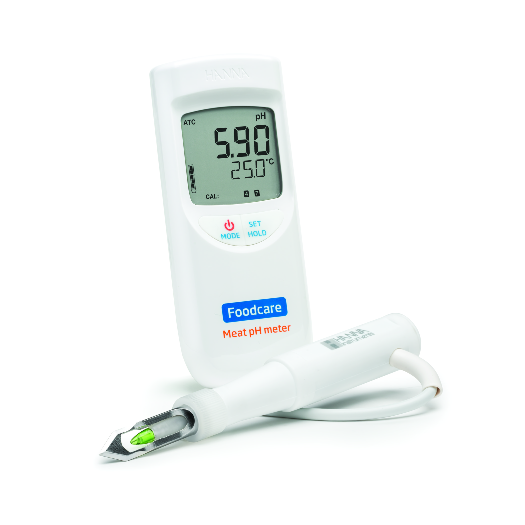 Máy đo pH/Nhiệt độ trong thịt HI99163, Hãng Hanna Instrumets