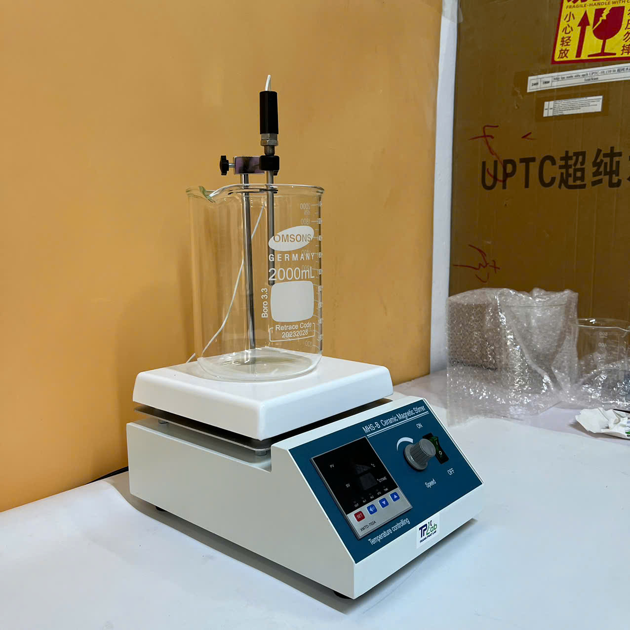 Máy khuấy từ gia nhiệt model: MHS-B hãng ZENITHLAB