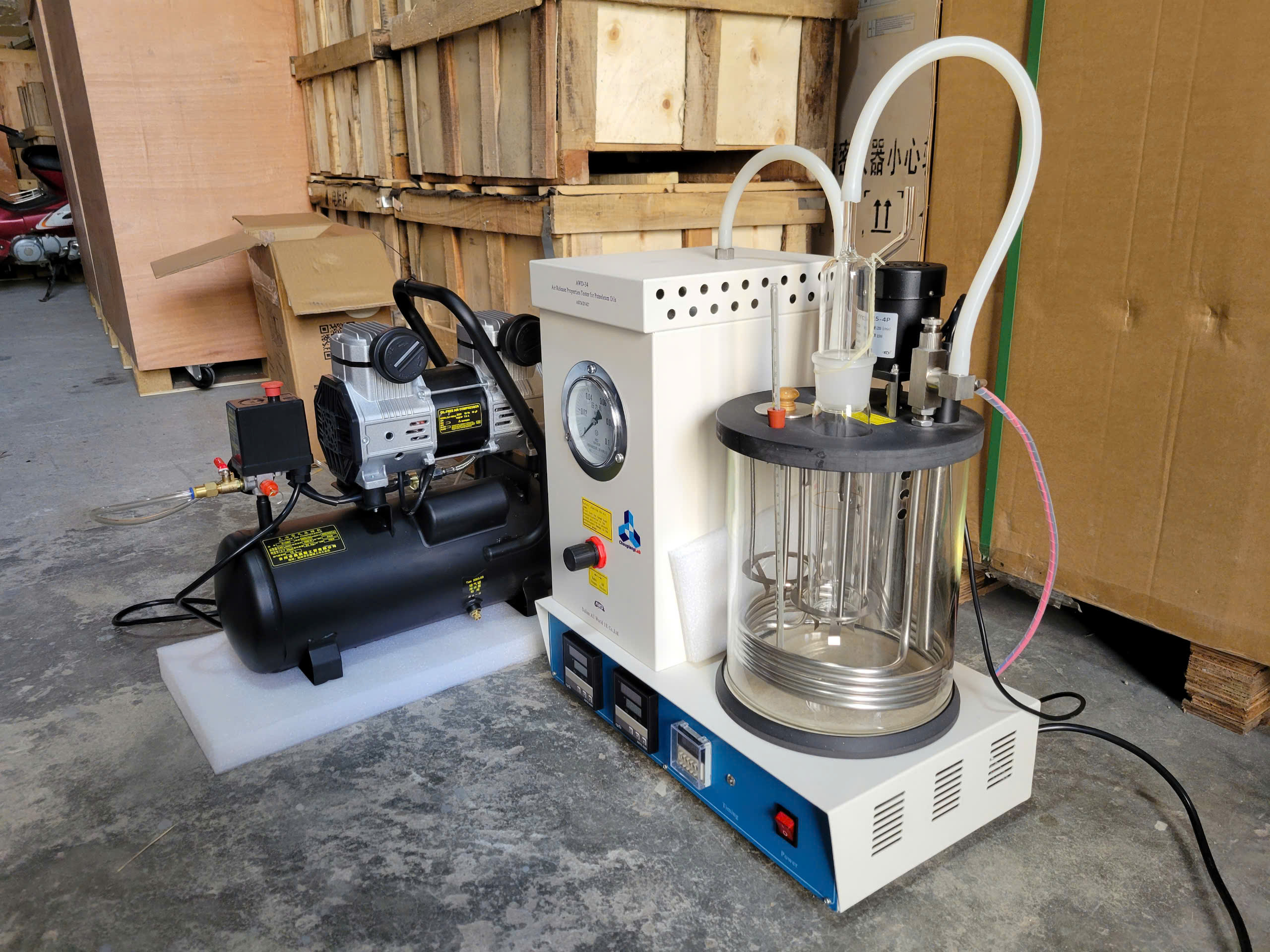 Máy đo khả năng giải phóng khí BF-34, Trung Quốc