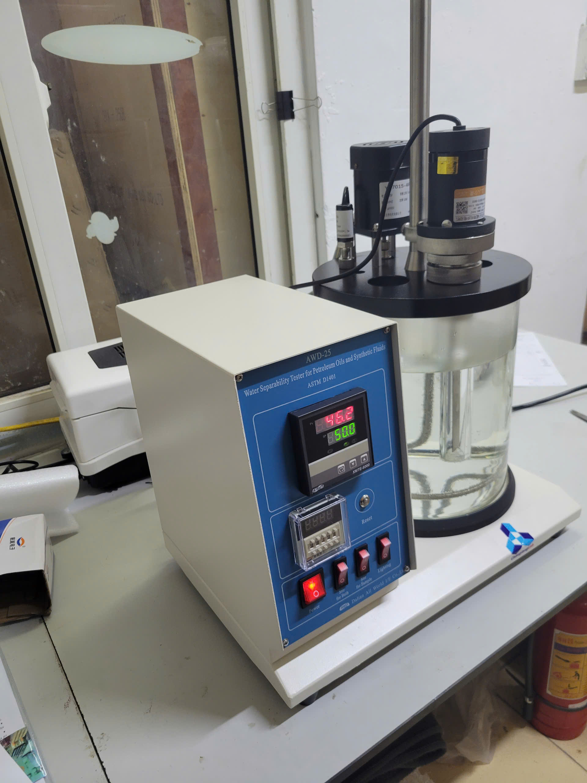 Máy đo khả năng tách nước của dầu và chất lỏng tổng hợp BF-25, Trung Quốc