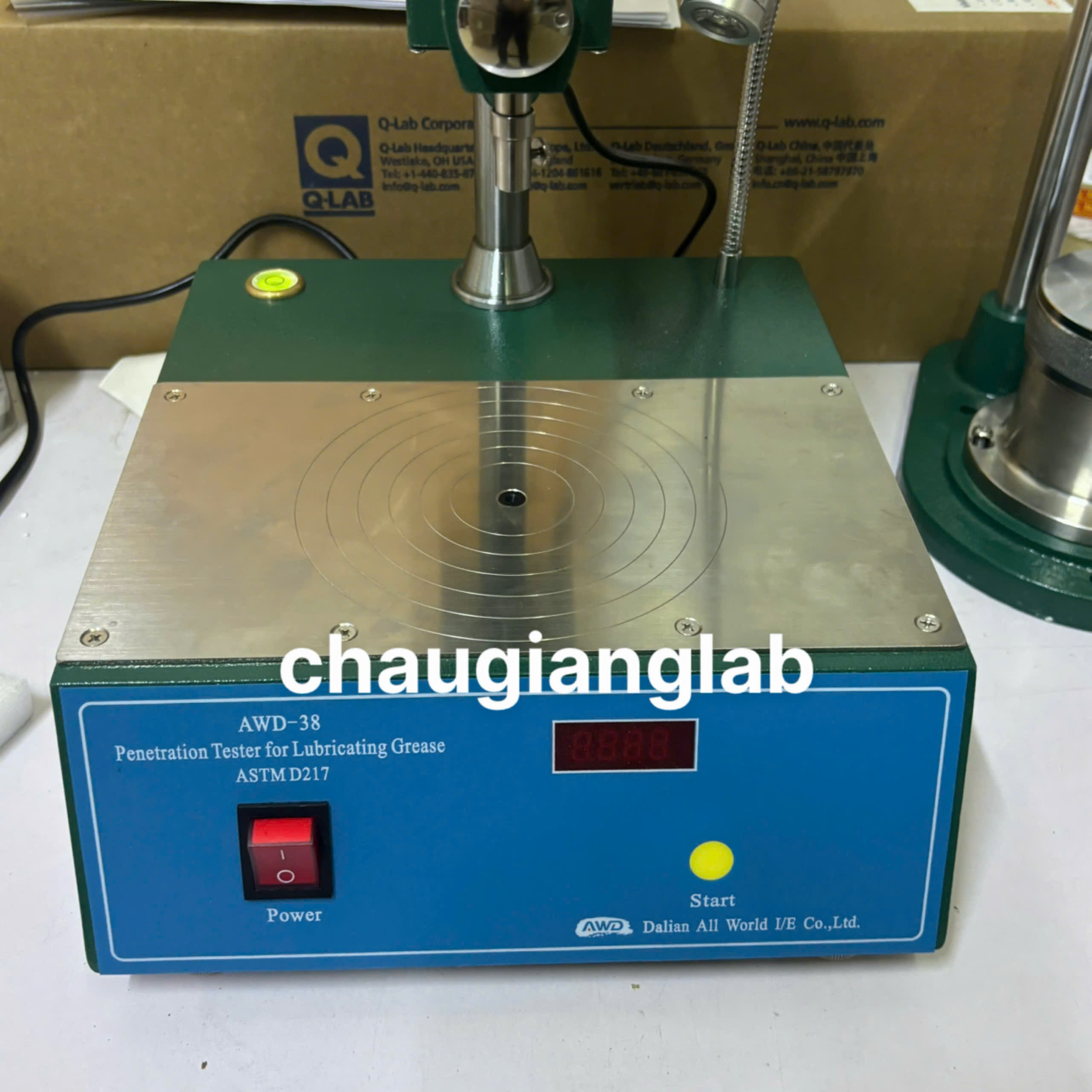 Máy đo độ xuyên của dầu mỡ AWD-38, Trung Quốc