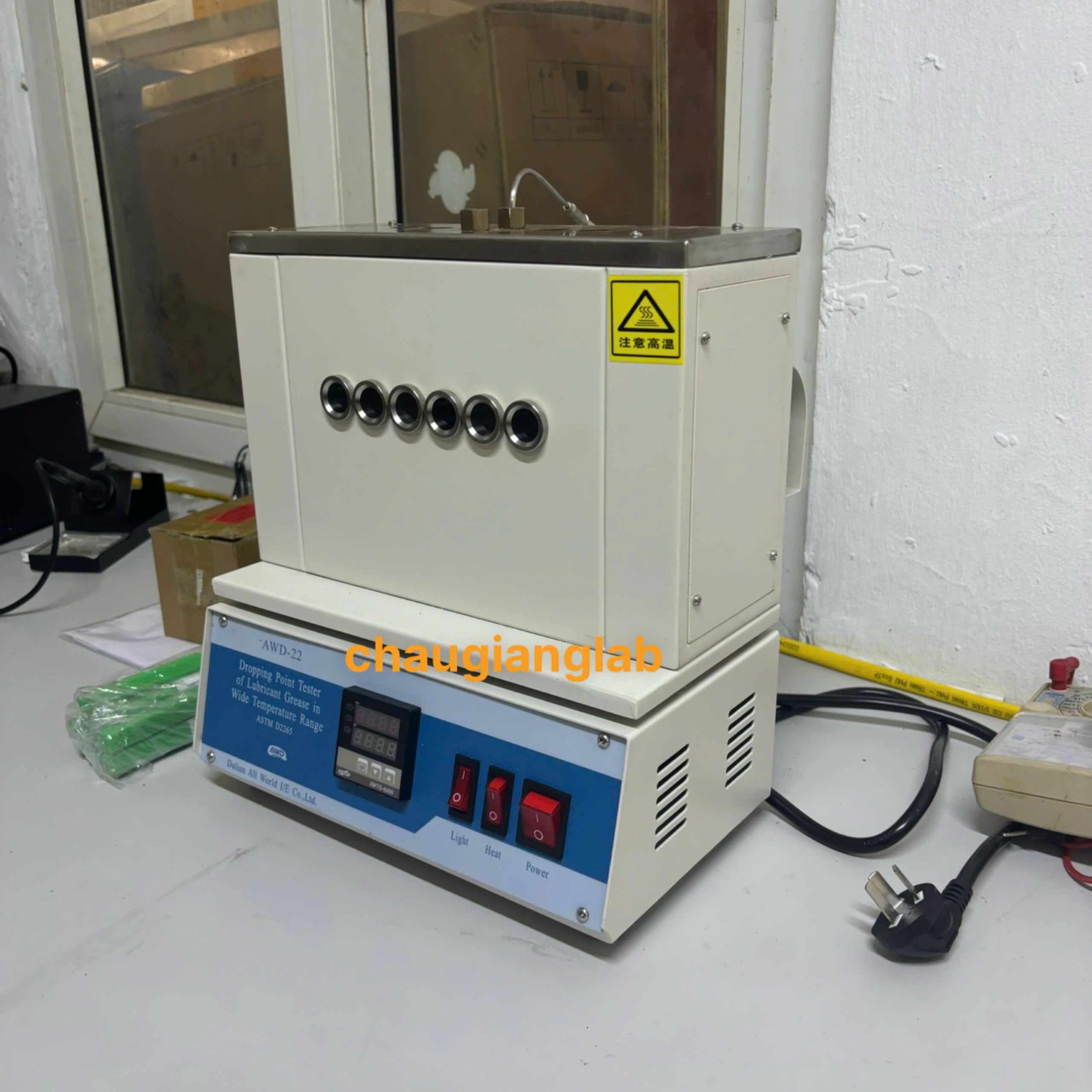 Máy đo điểm nhỏ giọt dầu mỡ AWD-22, Trung Quốc
