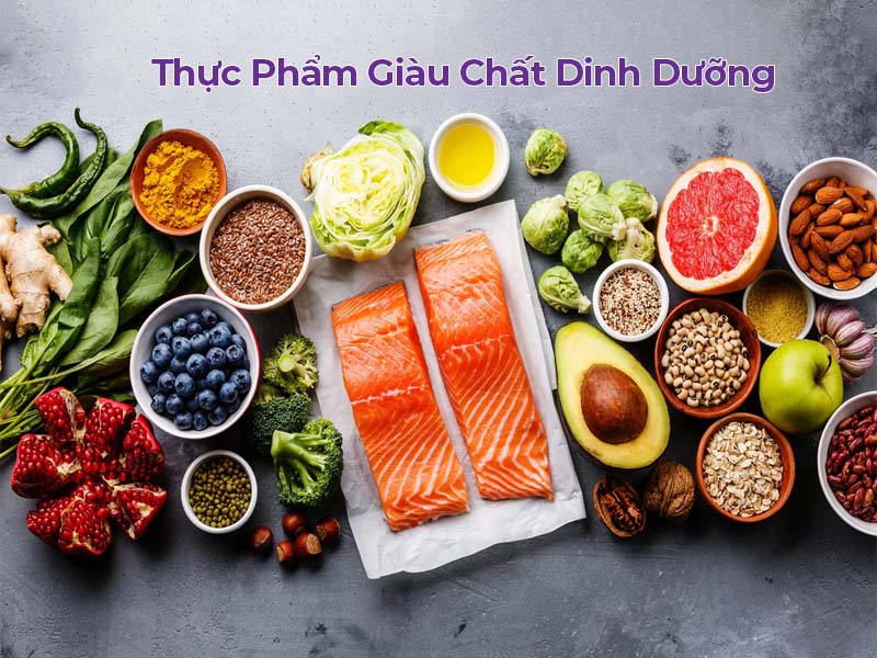 Bổ sung khoáng chất thiết yếu qua chế độ ăn uống đa dạng, cân bằng