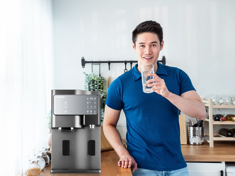 Nước lọc tinh khiết từ máy lọc nước ChungHo - Lựa chọn số 1 cho người tập gym