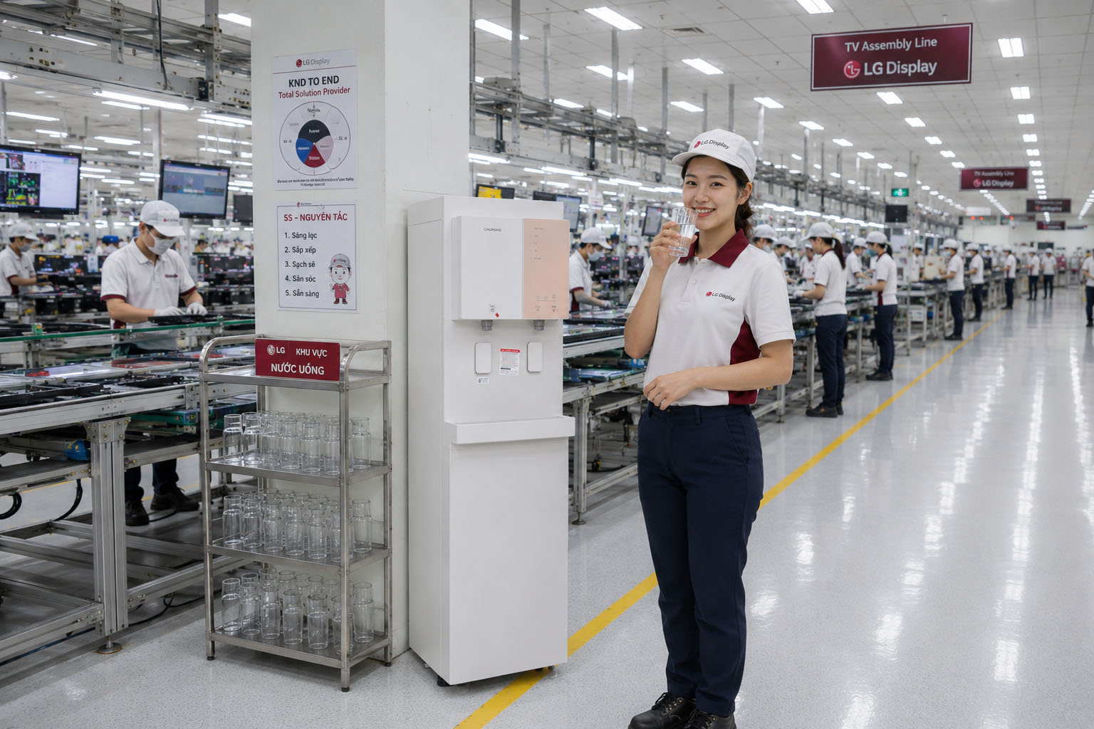 thuê máy lọc nước nóng lạnh