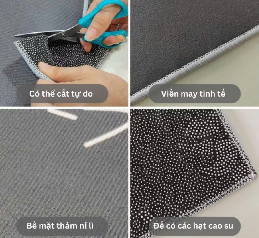 SET 2 THẢM BẾP HỌA TIẾT THẾ HỆ MỚI! ( HỌA TIẾT HOA )