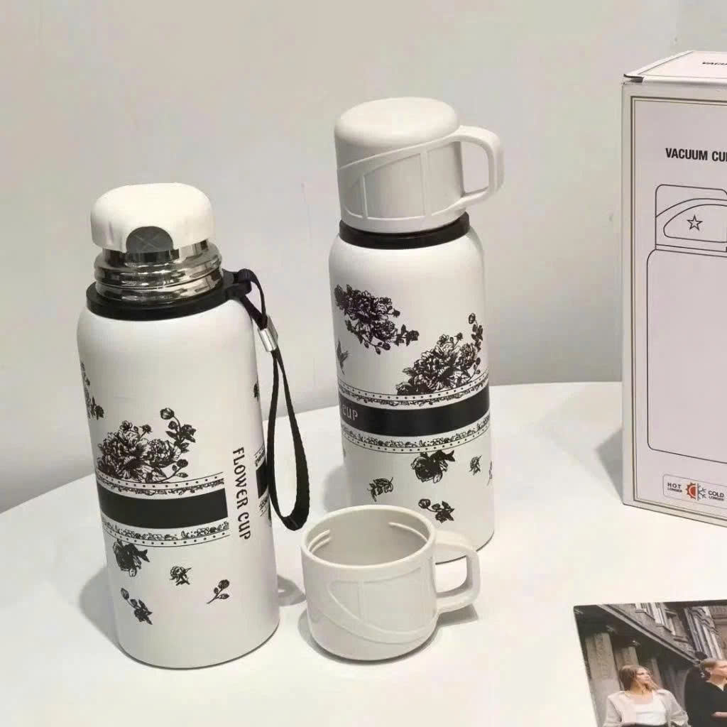 🌸🌸BÌNH GIỮ NHIỆT HOA FLOWER CUP 600ML