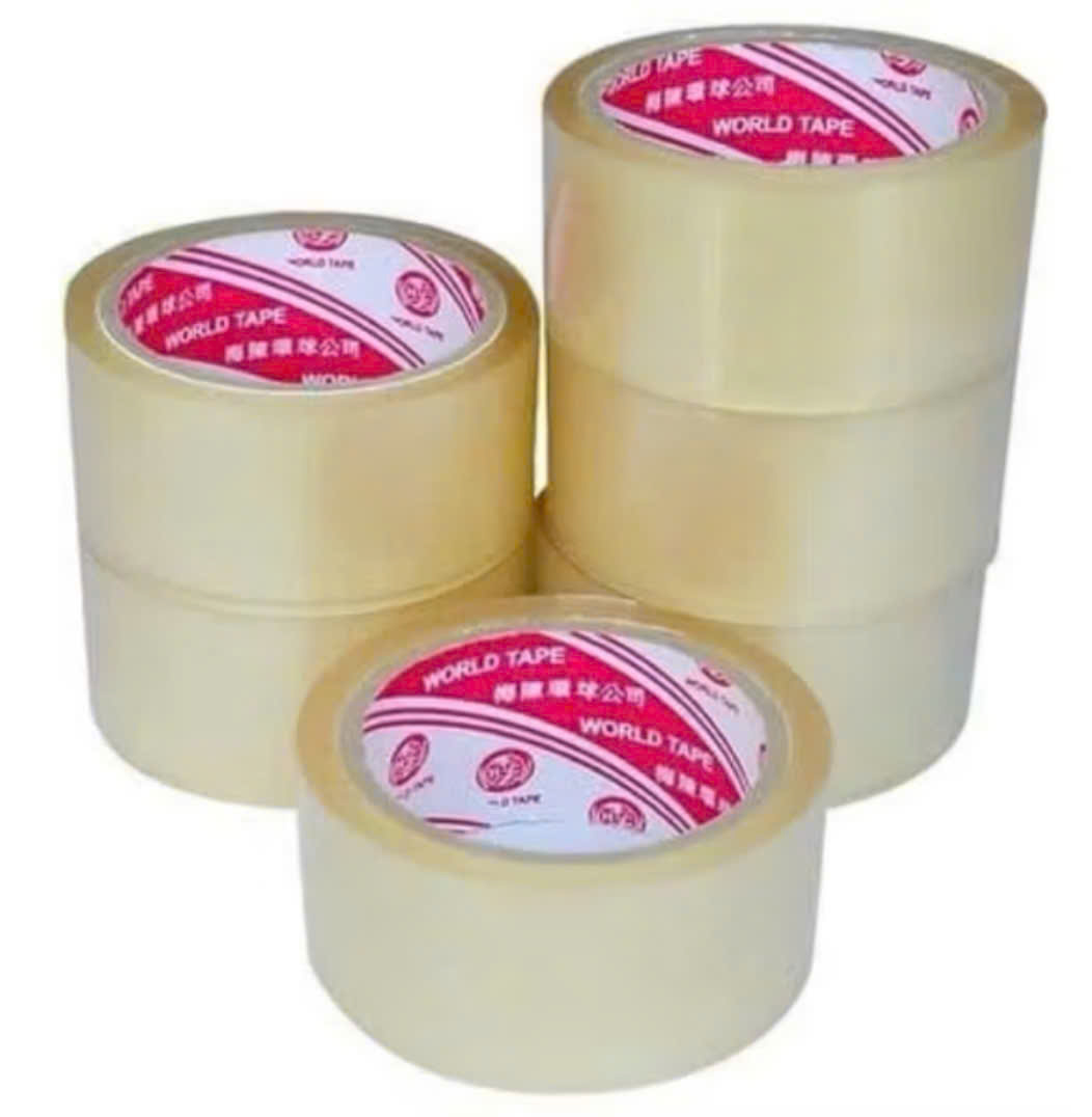 SET 6 CUỘN BĂNG KEO TRONG 200 yard