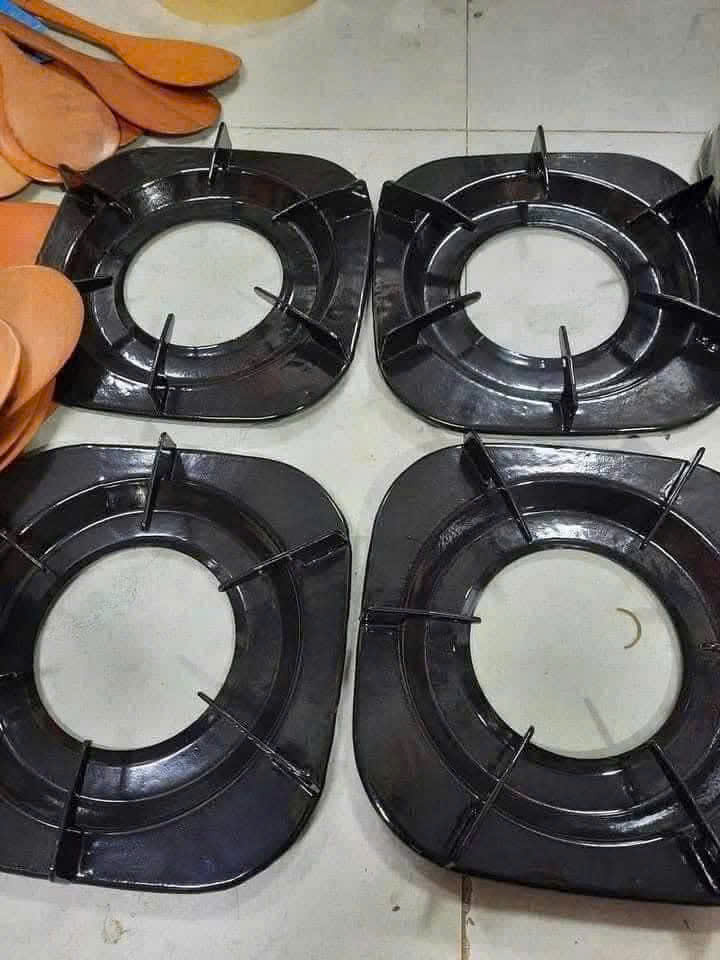 KIỀNG BẾP GA TRÒN ĐEN_PHỤ KIỆN BẾP GAS