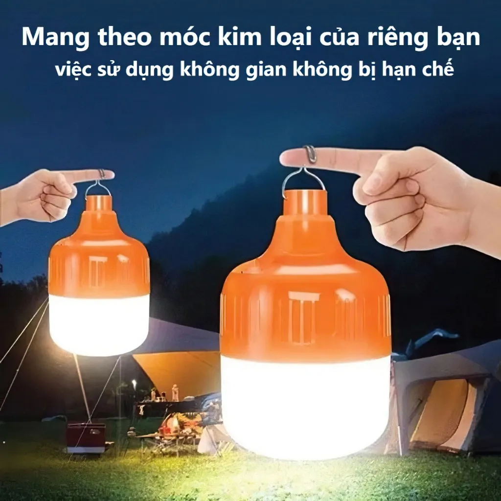 Bóng Đèn Tích Điện 200w