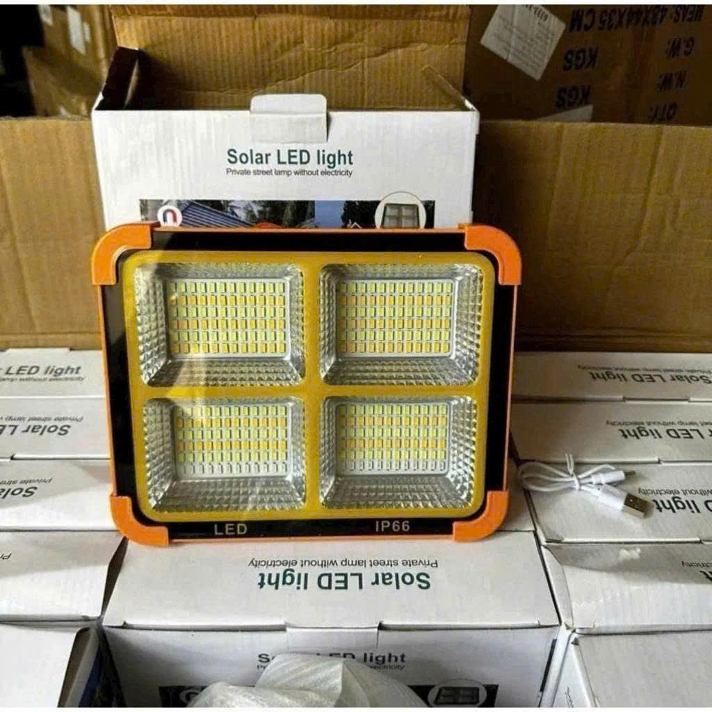 Đèn Năng Lượng Mặt Trời 1500W IP66 – Đèn NLMT Siêu Sáng Ngoài Trời
