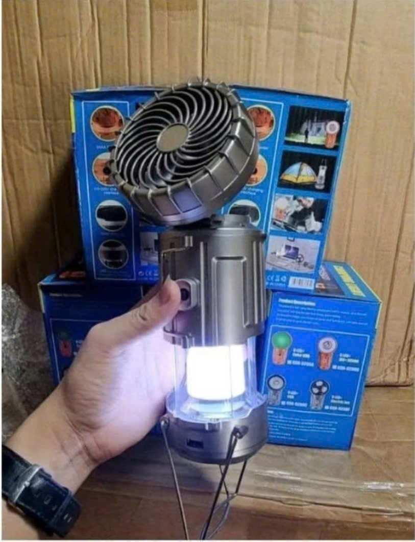 Đèn năng lượng mặt trời, đèn tích điện 3in1 chiếu sáng